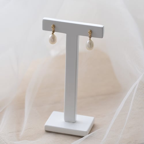 Elegante Perlenohrringe aus Gold Anne