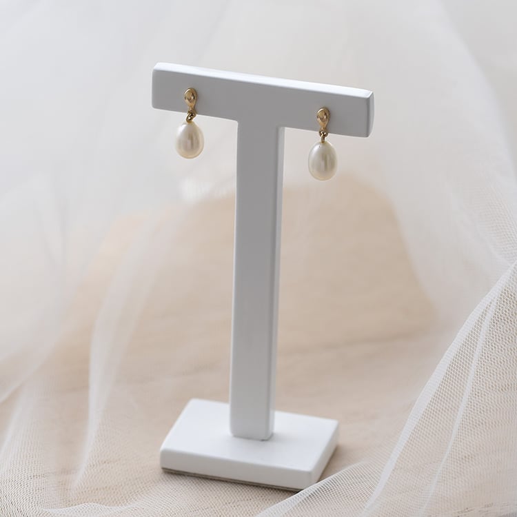 Elegante Perlenohrringe aus Gold Anne 63750