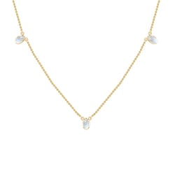 Kette mit weißen Opalen Juuso