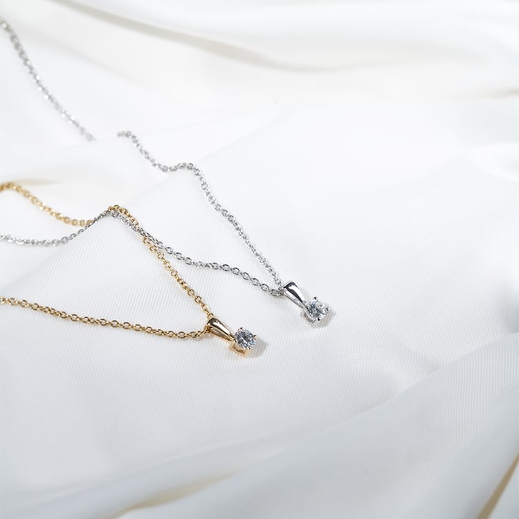 Anhänger mit Lab Grown Diamant und Auswahl des Karatgewichts Alexen 131131