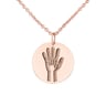 Anhänger mit Gravur einer Hand Mimi