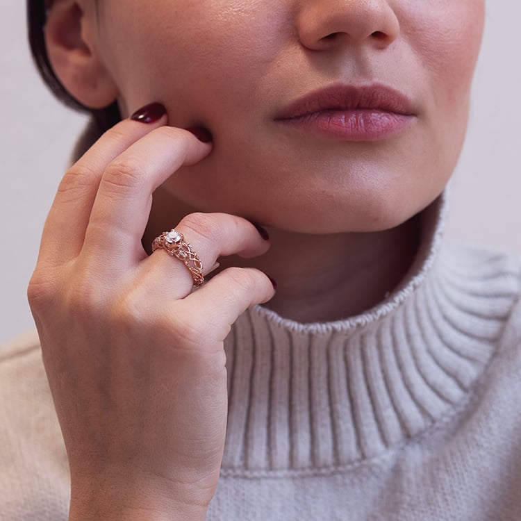 Verlobungsring mit 0.36ct IGI zertifiziertem Lab Grown Diamanten Chantal 147811