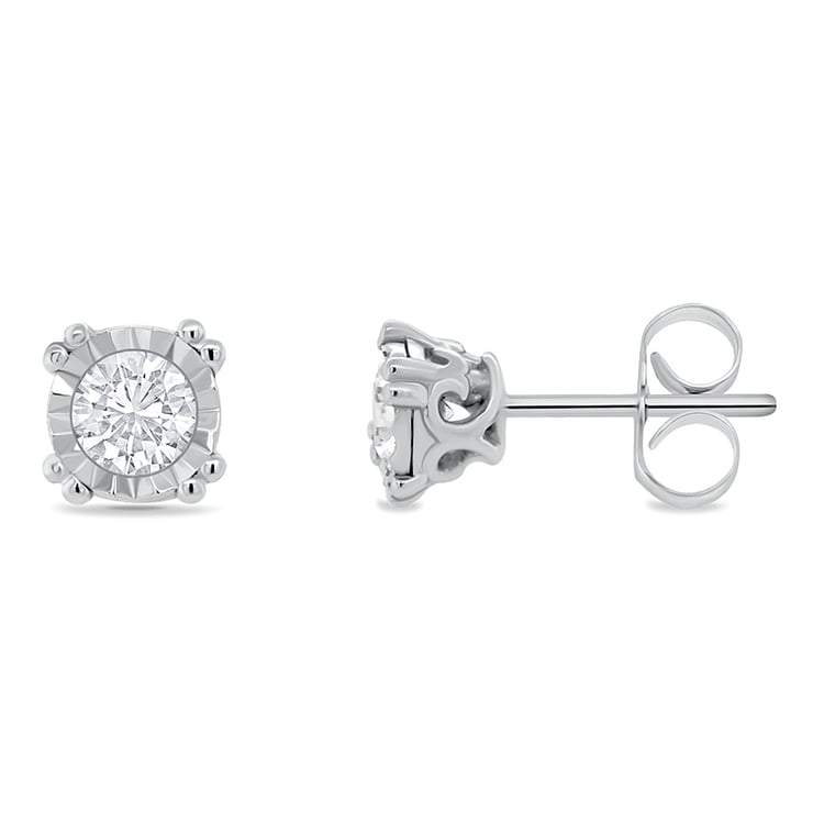 Minimalistische Ohrstecker im Bezel-Stil Ammanda 105135