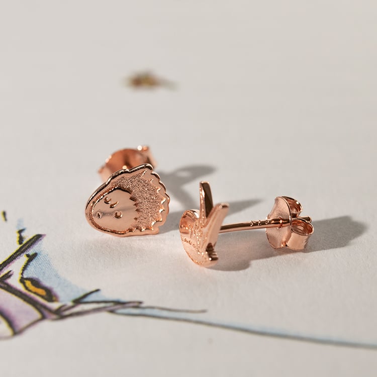 Silberne Ohrstecker Der Kleine Prinz und der Fuchs 138049