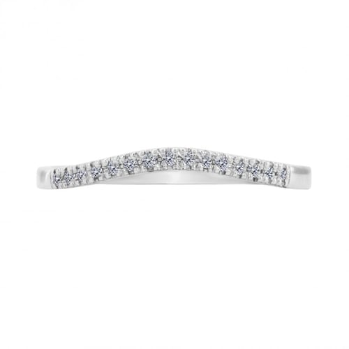 Goldenes Ringset mit Diamant Hera