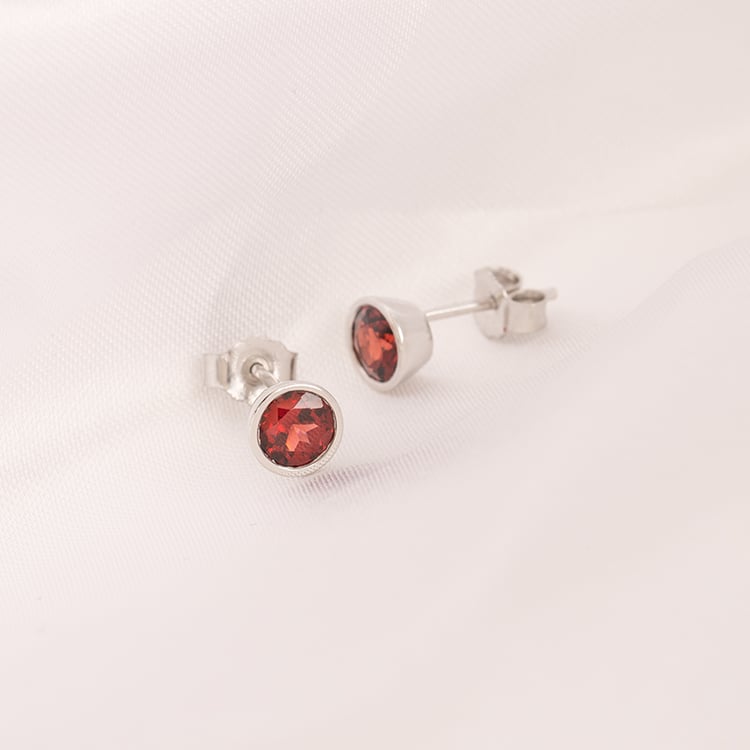 Ohrringe mit Granaten Wetty 129980