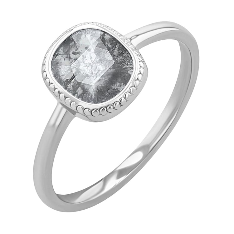 Ring mit Salt and Pepper Diamanten Esther