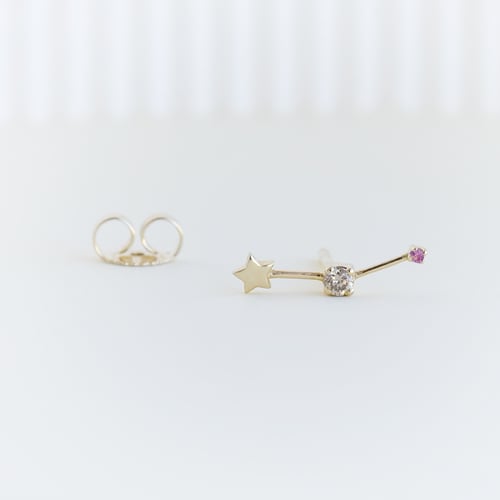 Ohrring mit Sternzeichen Aries