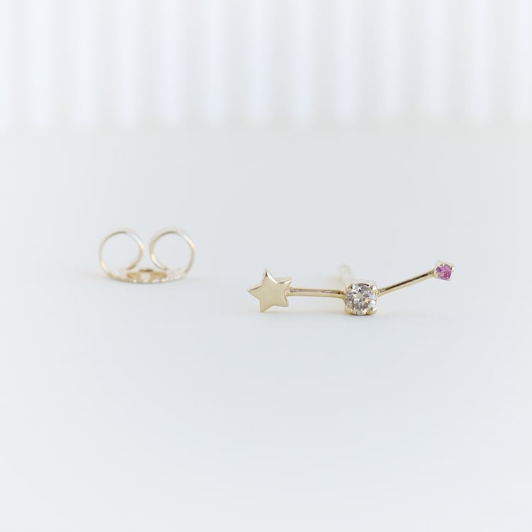 Ohrring mit Sternzeichen Aries 95192