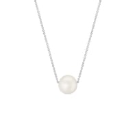 Feine Goldkette mit Perle Lemoneli