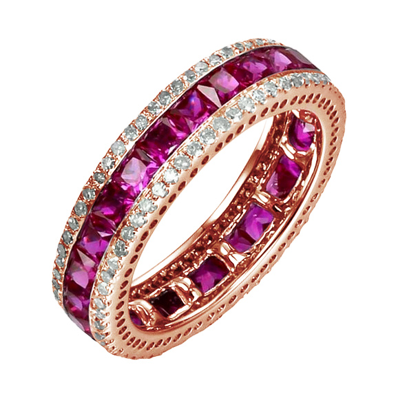 Ring aus Roségold 80653