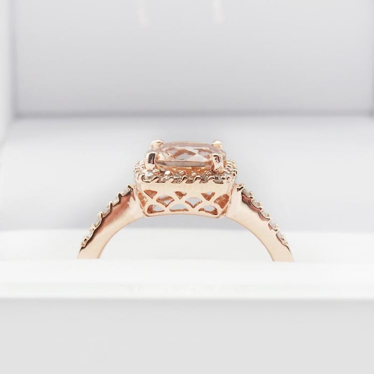 Goldring mit 2.35ct Morganit und Diamanten Karen 12478