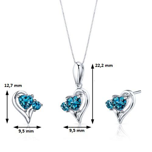 Schmuckset aus Silber 9532