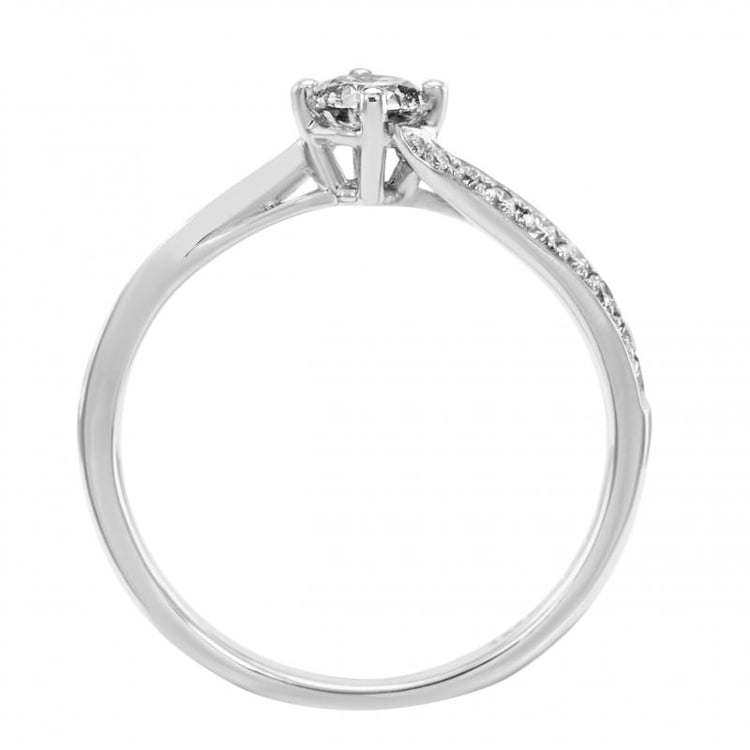 Ring mit Diamanten 8729