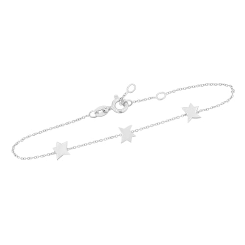 Silbernes Armband mit Sternen Der Kleine Prinz