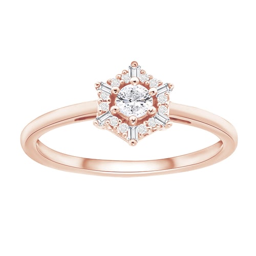 Goldenes Schmuckset mit Lab Grown Diamanten Kirstin