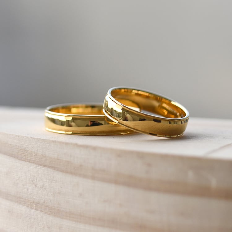 Goldene Eheringe 64358