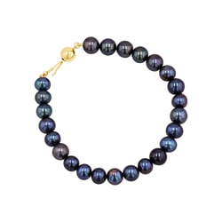 Goldenes Armband mit Perlen Hina
