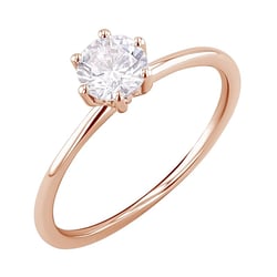 Verzierter Verlobungsring mit Lab Grown Diamanten Donia