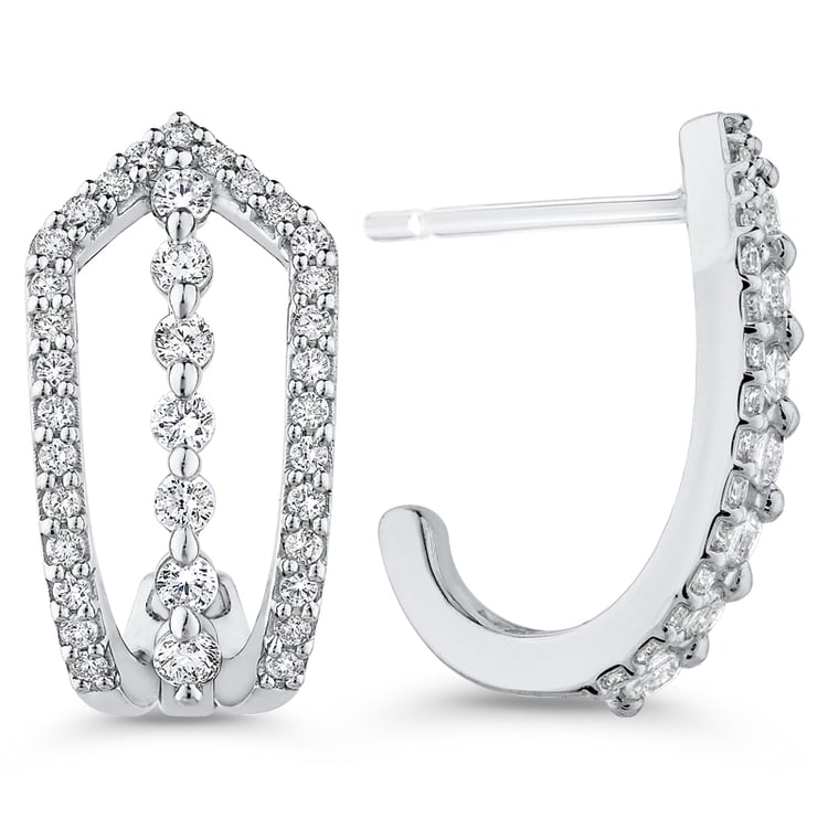 Luxuriöse Diamantohrringe Eustacia 50161