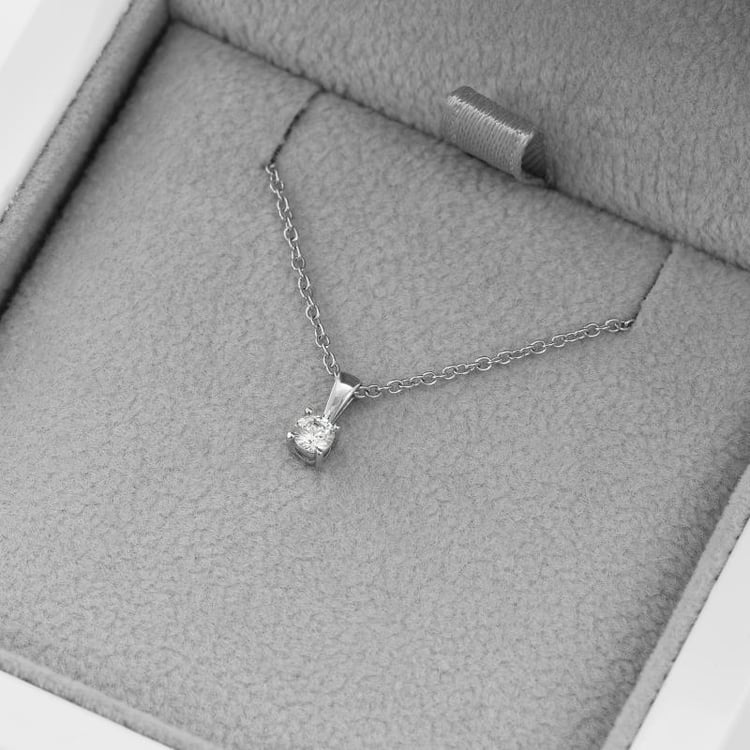 Goldener Anhänger mit IGI-zertifiziertem 0.52ct Lab Grown Diamant Regula 88009