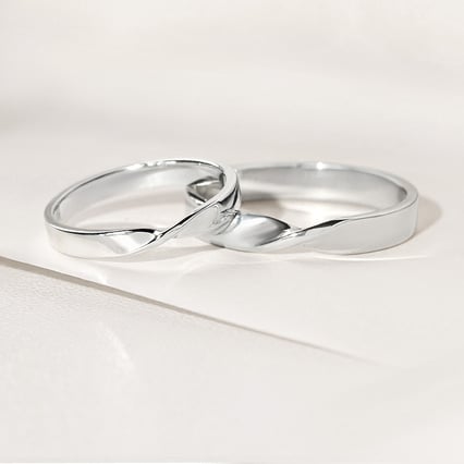 Elegante Eheringe aus Gold Modeste