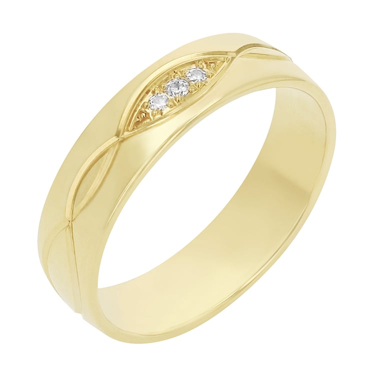 Eheringe aus Gold mit Gravur und Diamanten Consus 80362