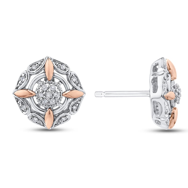 Diamantohrringe im atypischen Stil Aria 50088