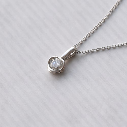 Glänzende Anhänger mit zertifiziertem Diamant Matiss
