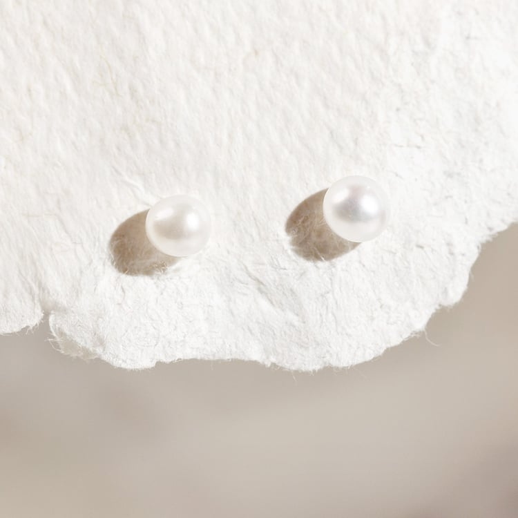 Minimalistische Perlen Ohrringe 158429