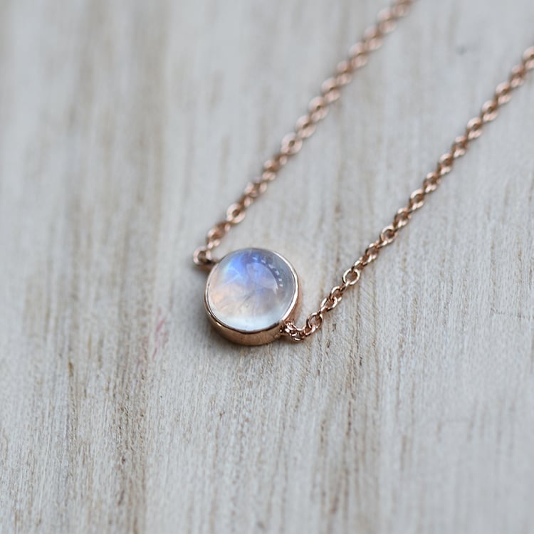 Goldarmband mit Mondstein 58831