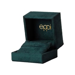 Premium Box aus grünem Wildleder Miryam