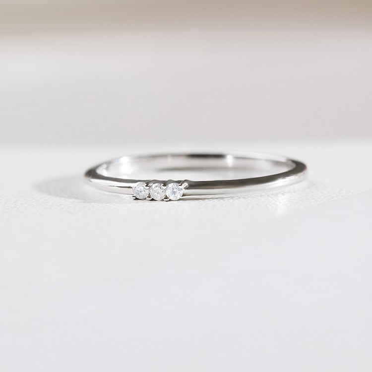 Silberner Diamantring Nicklas 157798