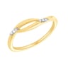 Atypisher Ring aus Gold mit Lab Grown Diamanten Nils