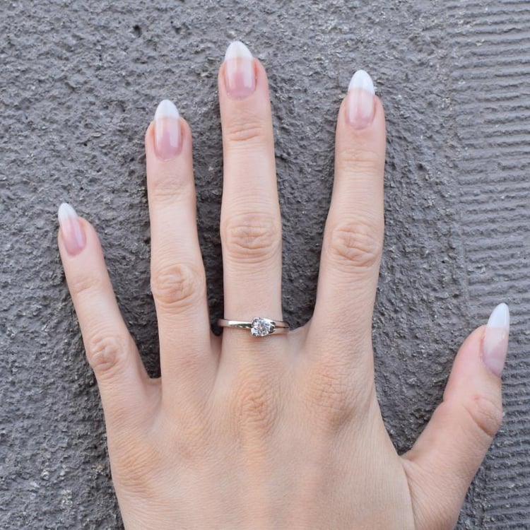 Goldener Diamantring 20894