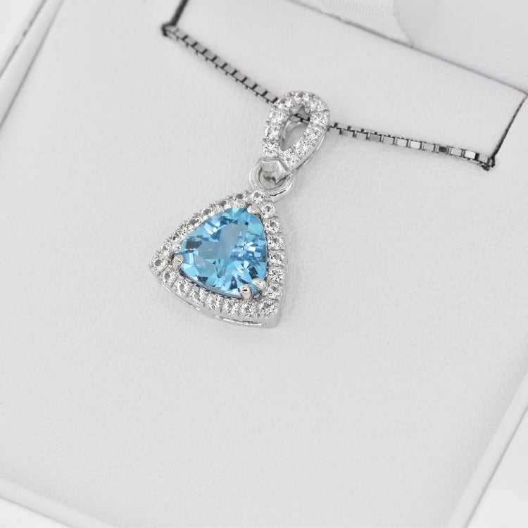 Topasanhänger aus Gold 27050