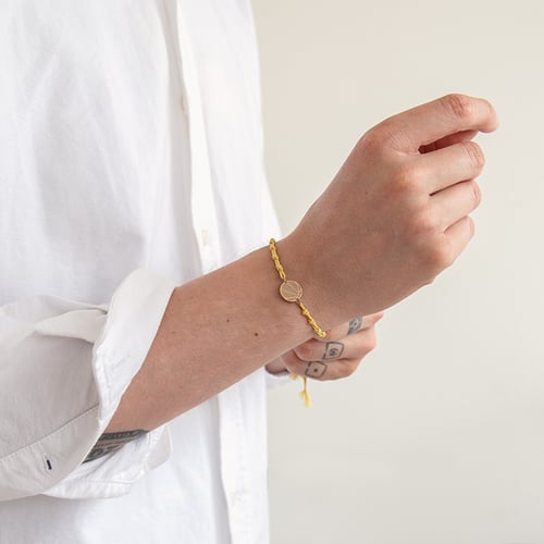 String-Armband Ball mit Gravur Ihrer Wahl Basketball