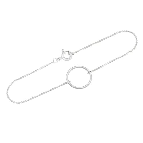 Minimalistisches Armband aus Gold Karma