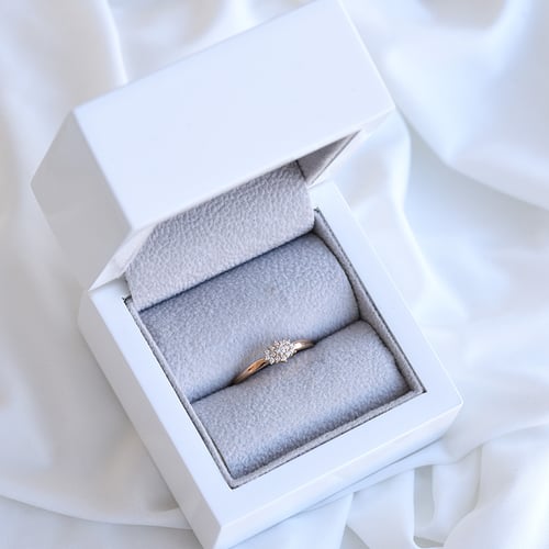 Eleganter Diamantring Neelam