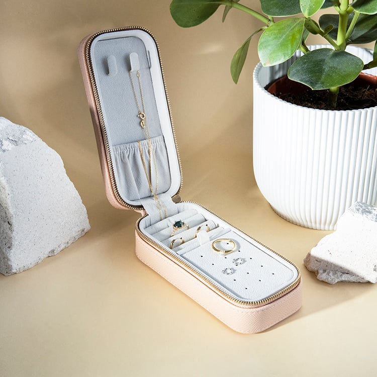 Reise-Schmuckschatulle in Beige Doha 113168