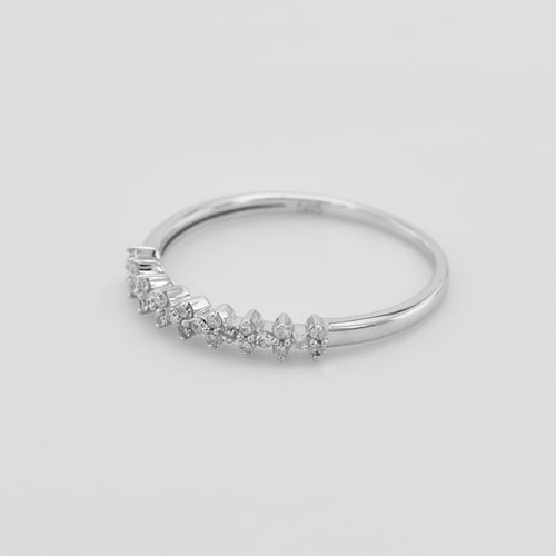 Silberner Eternity-ring mit Lab Grown Diamanten Betsy