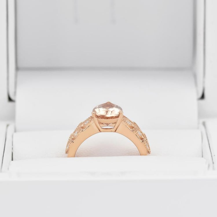 Morganitring aus Gold 15270