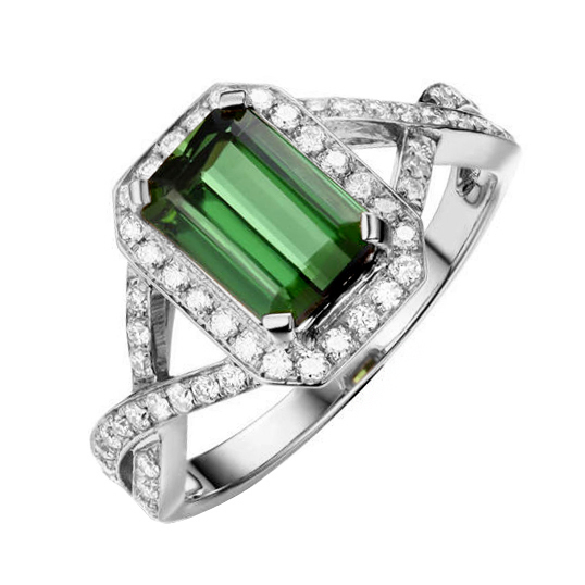 Ring mit Turmalin 87633