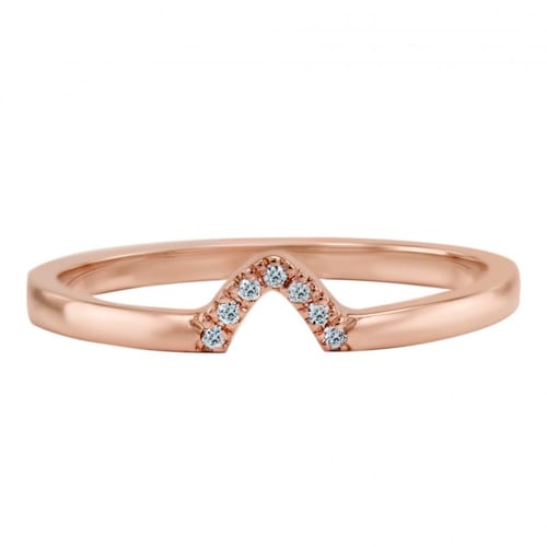 Ring aus Gold mit Diamanten Zoana