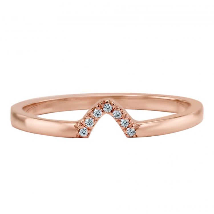 Goldener Diamantring 39070