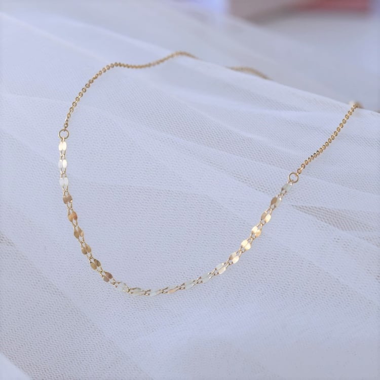 Goldene Halskette 66786