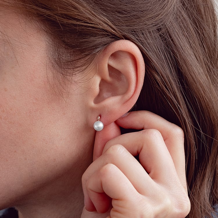 Zarte Goldkollektion mit Perlen Viliares 143044