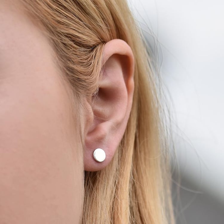 Goldene geometrische mix &amp; match Ohrringe Aine 30354