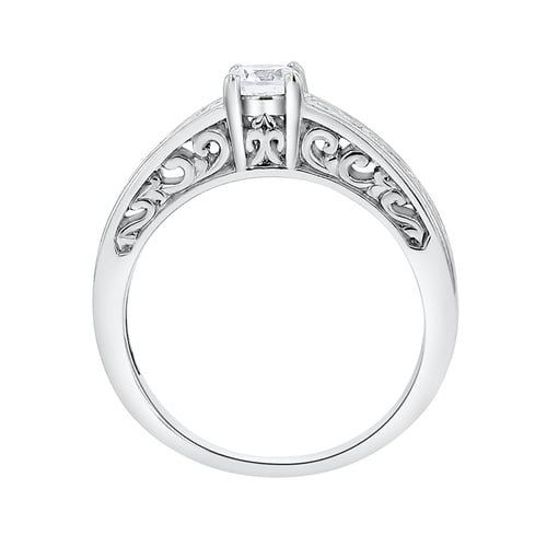 Vintage Verlobungsring mit Lab Grown Diamant Lerien
