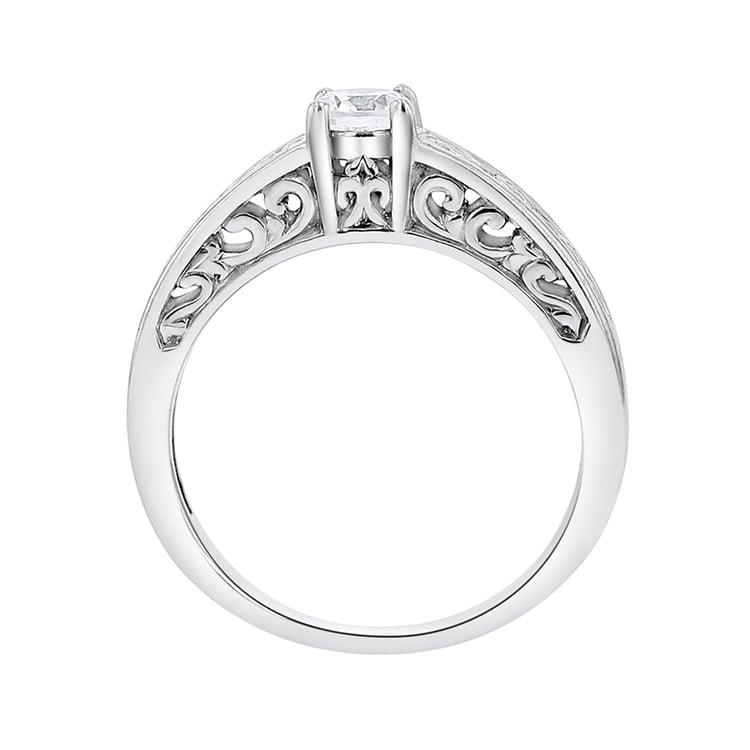 Vintage Verlobungsring mit Lab Grown Diamant Lerien 141862